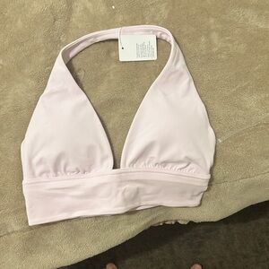 Lululemon Athletica Soft Pink Bikini Top